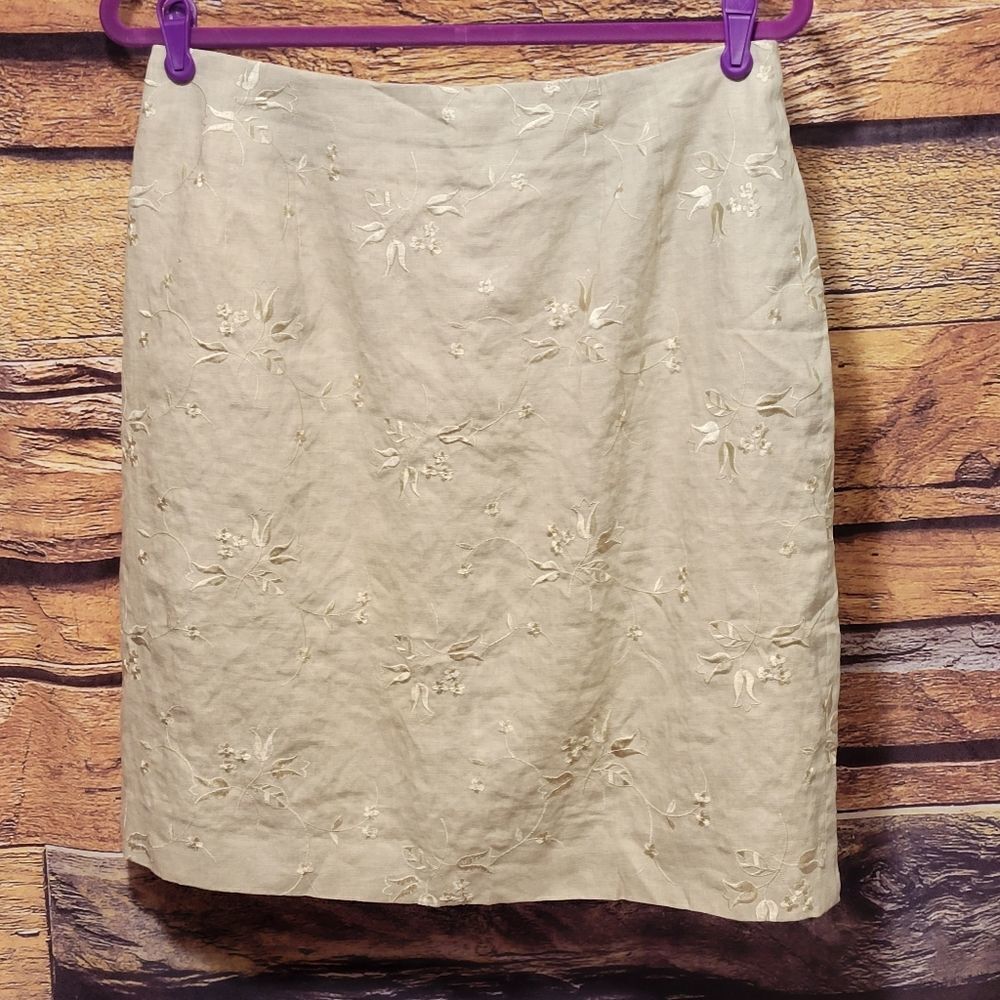Womens Linen Skirt